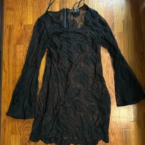 black dress plus size casual Casual T-Shirt Maxi Dress main image 1